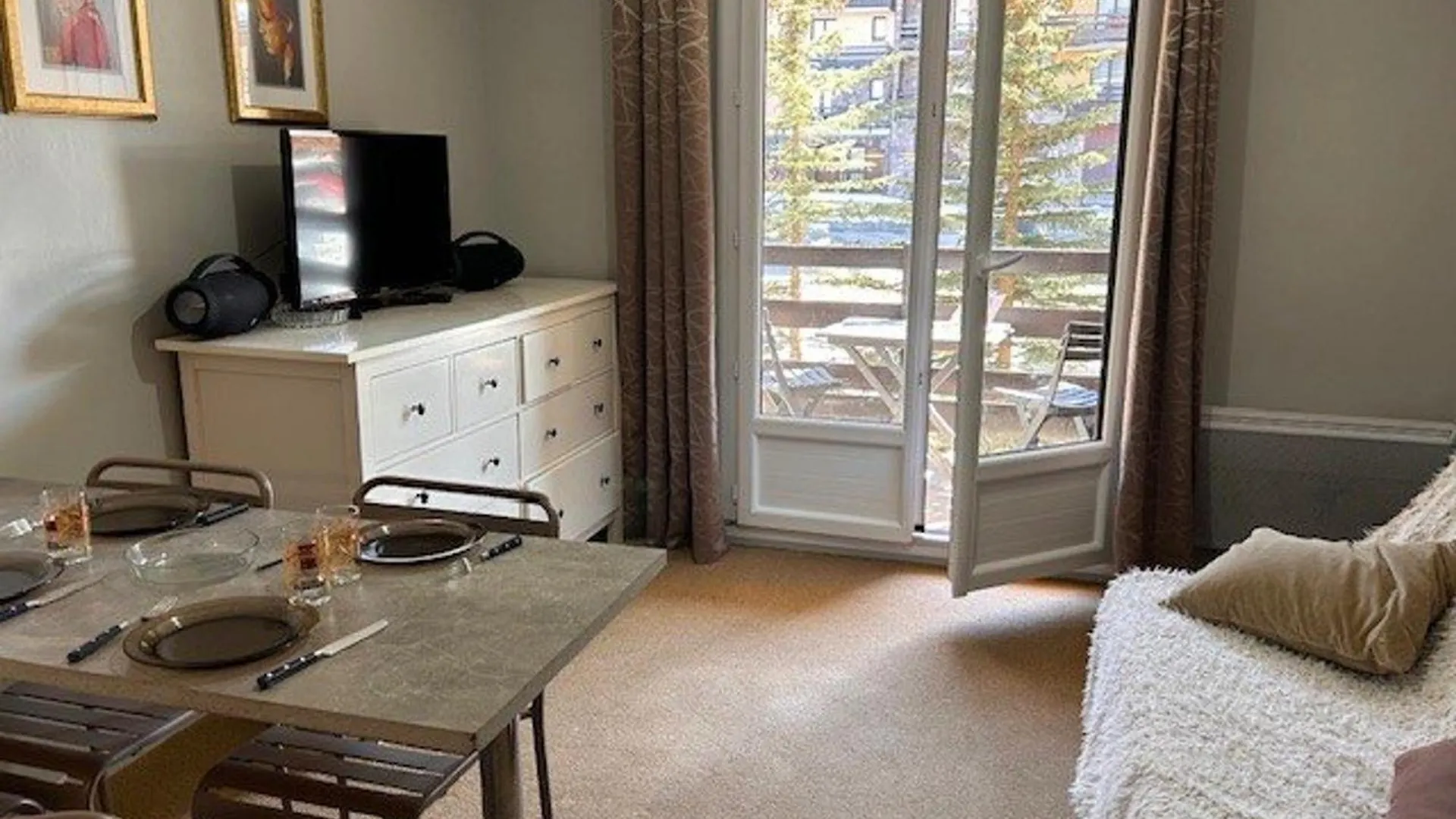 Studio 4 Pers, Balcon Sud, Proche Commerces Et Teleski, Risoul 1850 - Fr-1-330-578 location
